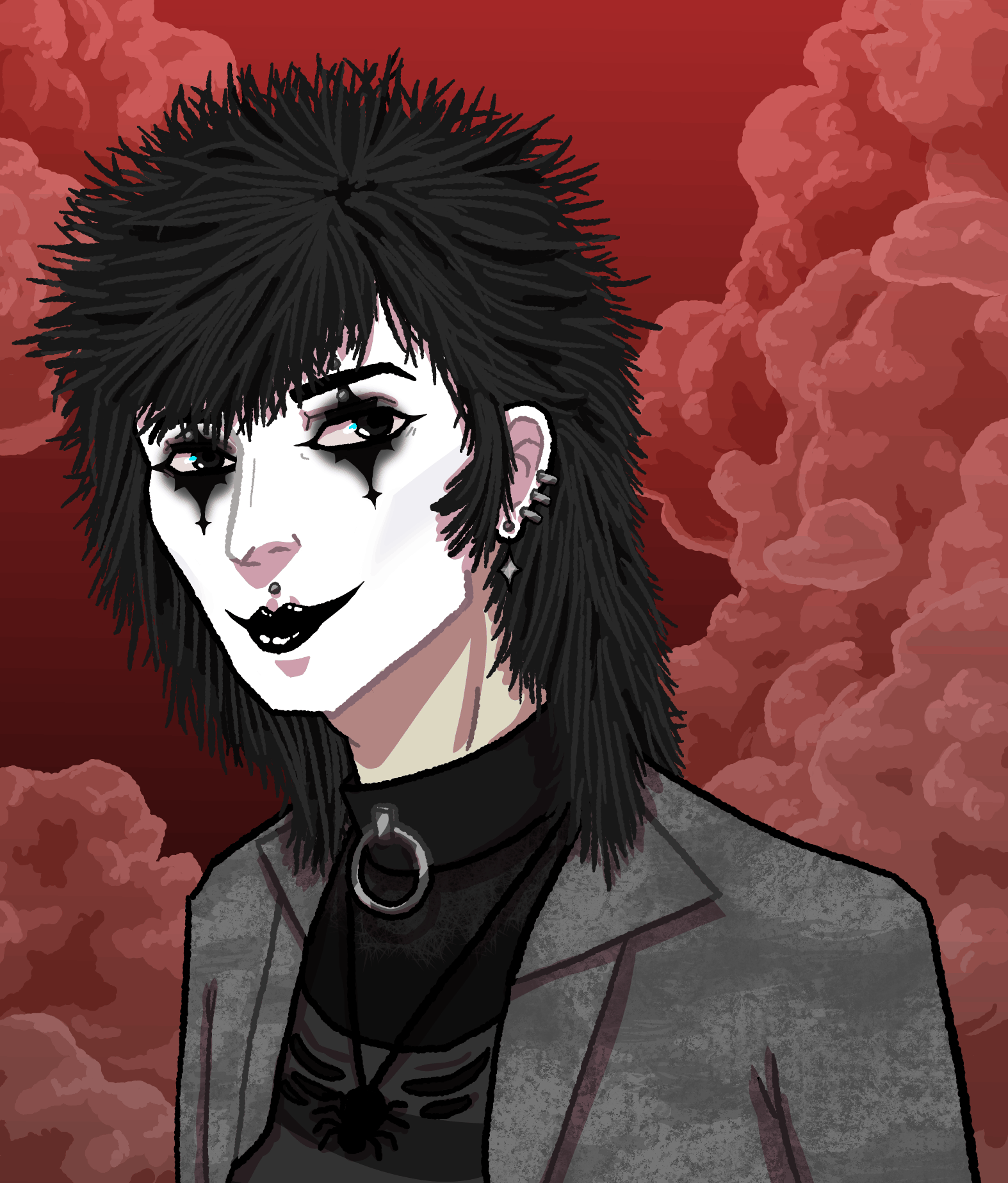 Bust, animated (looping, simple) Bust, animated (looping, simple)